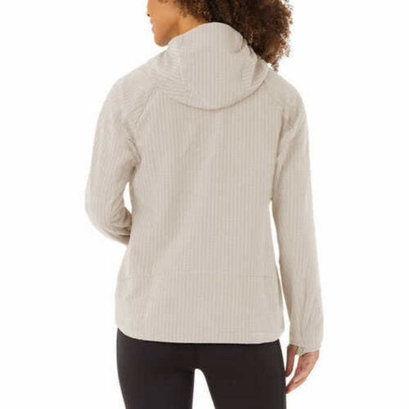 Eddie Bauer Womens Jacket Hooded Off The Grid--Tan (Pumice) - Picture 2 of 10